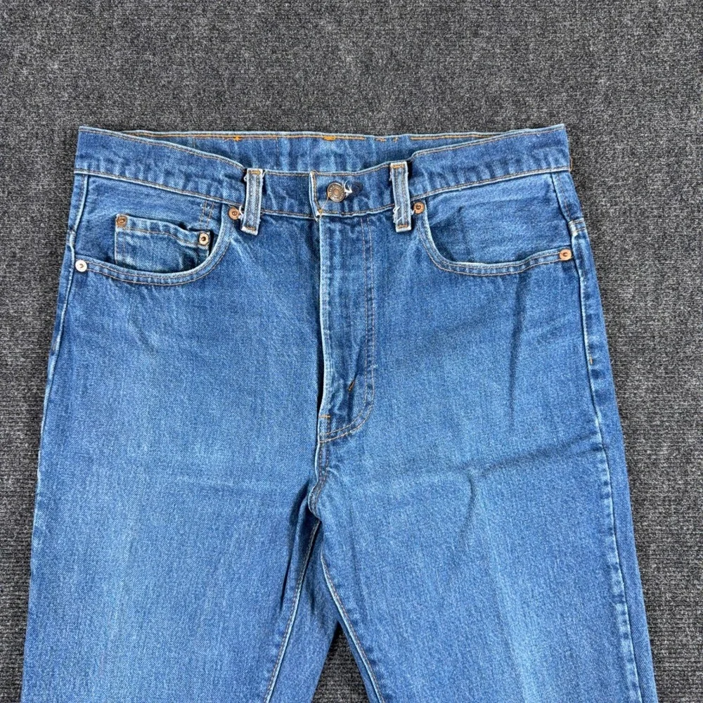 Levi's 517 Bootcut Jeans Vintage 80s Made in USA Denim W34‎ L36 Medium Wash Blue